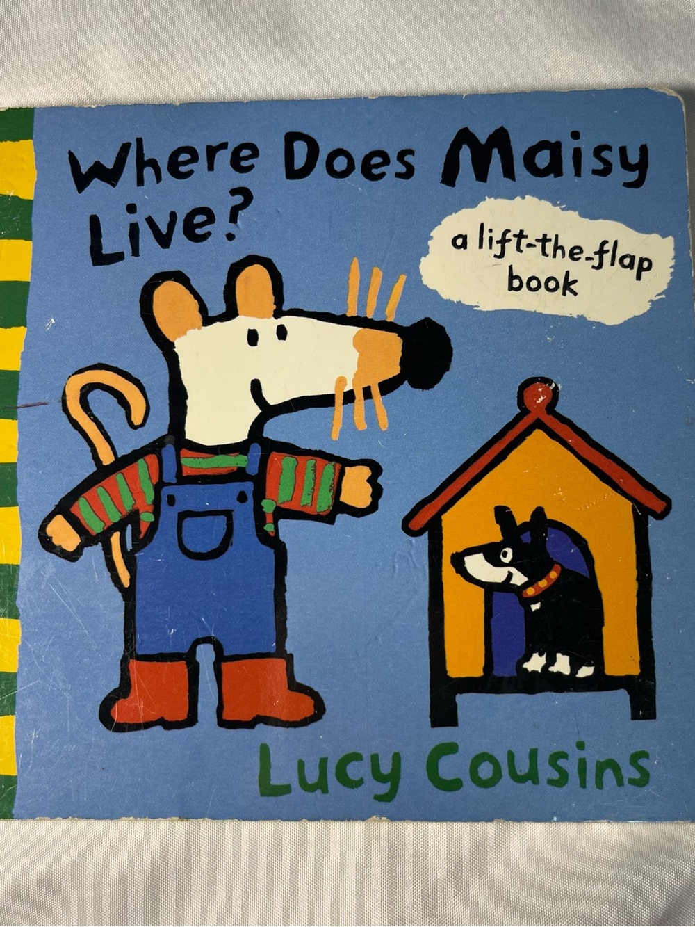 Vintage 2000 Where Does Maisy Live? Lift-the-Flap Board Book